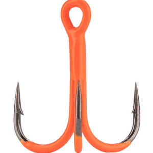 Mikado Jaws Treble Hook UV Orange