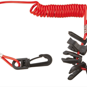 Safety key kit for outboard engines